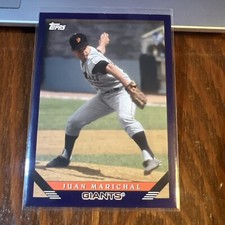 Juan Marichal 2019 Topps Archives 1993 Design Purple #243 HOF /175  Giants