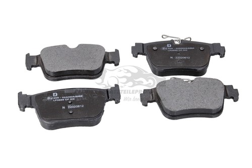 Maxgear Bremsbelagsatz, Scheibenbremse 19-0648 Für VW