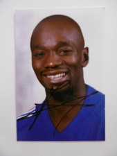 Claude Makelele "France" autograph signed 10x15 cm picture 