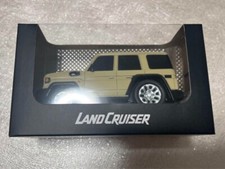 land cruiser 70 Pull Back Car beige color Miniature Toyota official NEW