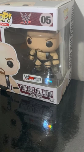WWE Stone Cold Steve Austin EXCLUSIVE 2K316 Collectors Edition Funko Pop Vinyl