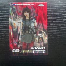 2024 Topps Chrome Star Wars DRASH Red Blaster RayWave #28