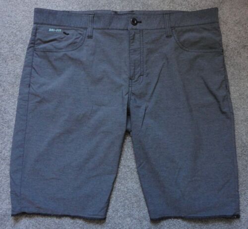 Nike SB Dri-Fit Gray Shorts Men's 36 EUC 10" Inseam