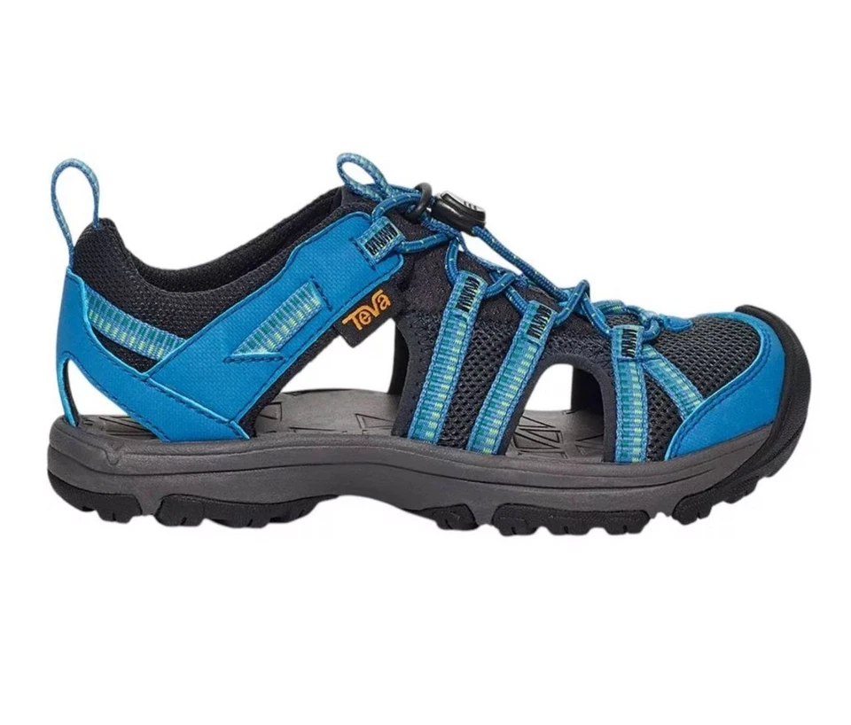 Teva Kids Manatee Sandals US 3 Blue Hiking Closedtoe Outdoor Trail Durable - Image 3 of 4