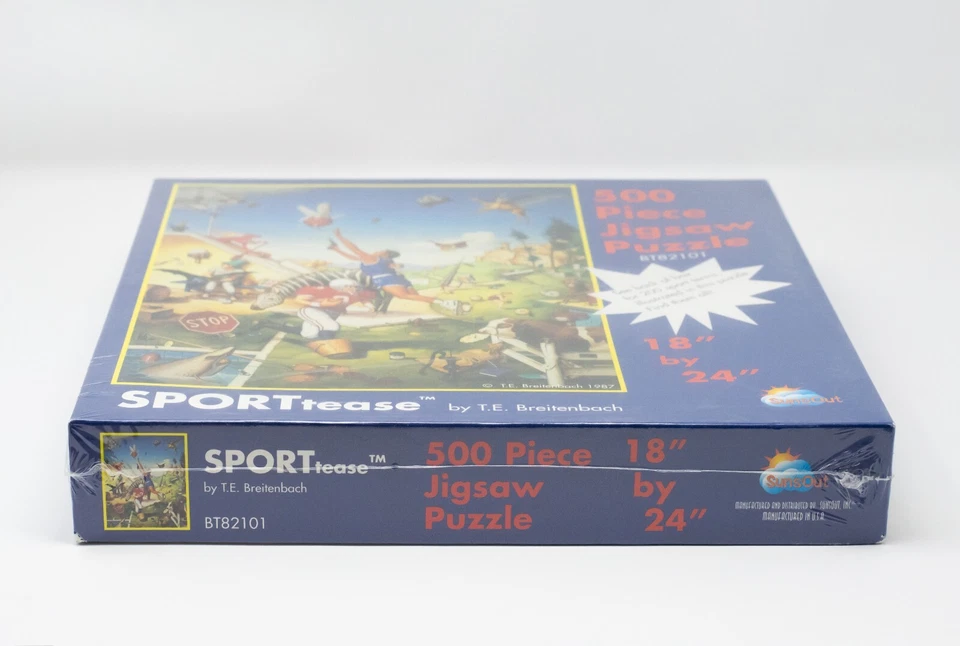 SunsOut SPORTtease T.E. Rompecabezas Breitenbach 500 piezas términos deportivos BT82101 sellado Foto 3 de 4