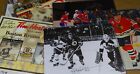 12 Hockey Autographs (most 8x10s) Bruins & Others; Grant Fuhr, Jeremy Roenick +