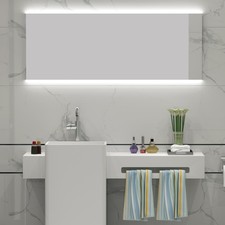 Specchio 120 cm senza cornice con illuminazione led