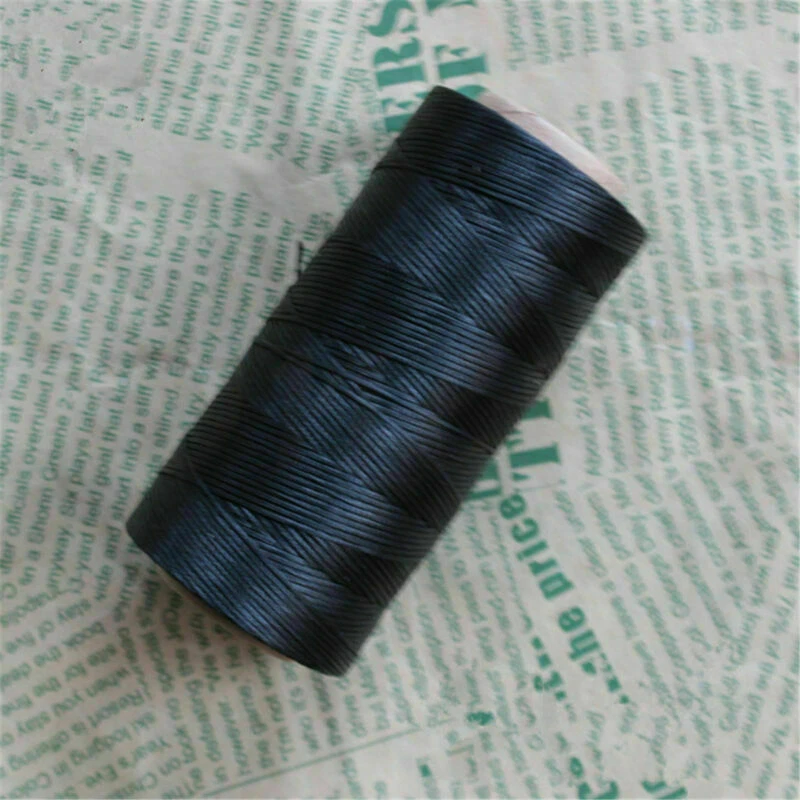 1.2mm 200M 210D Leather Sewing Coarse Waxed Thread Craft Wax Hand Stitching Cord - Image 4 of 4