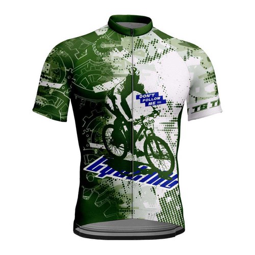 Men's Bike Cycling Jersey Full Zip Biking Jersey Funny Cycling Shirt Sports Tops - Picture 16 of 35