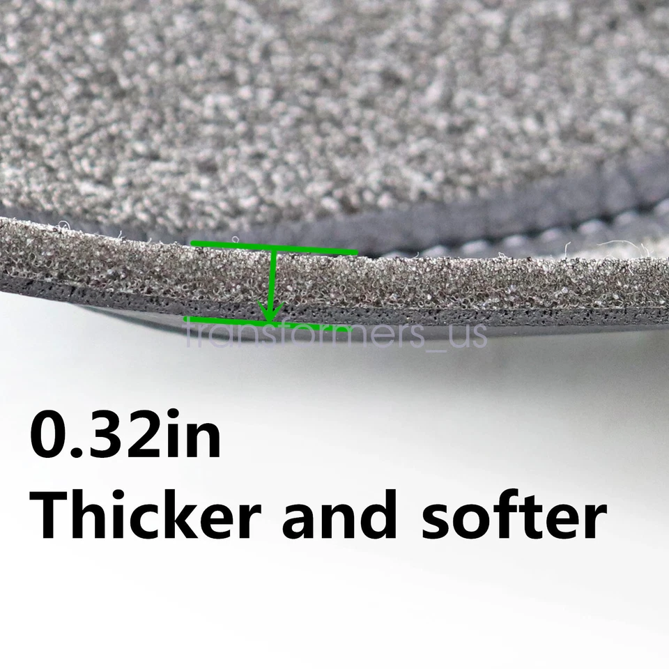 2pcs Door Armrest Replacement Cover Leather For Honda Odyssey 2011-2017 Black - Image 3 of 4