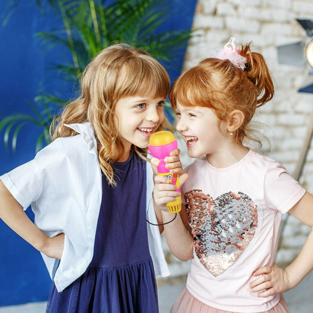 Jouet Microphone Pour Enfants De Bébé D'écho Accessoire Plastique