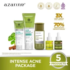 AZARINE Intense Acne Package Effective Acne Treatment (5 Pcs)