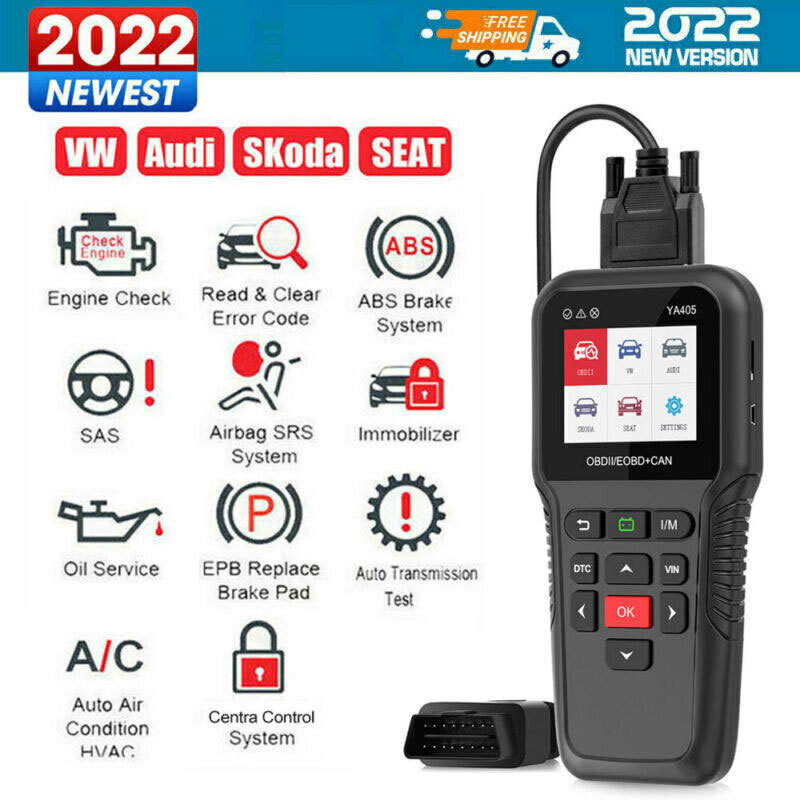 Diagnosegerät OBD2 Gerät Auto Alle System EPB ABS Scanner für VAG VW