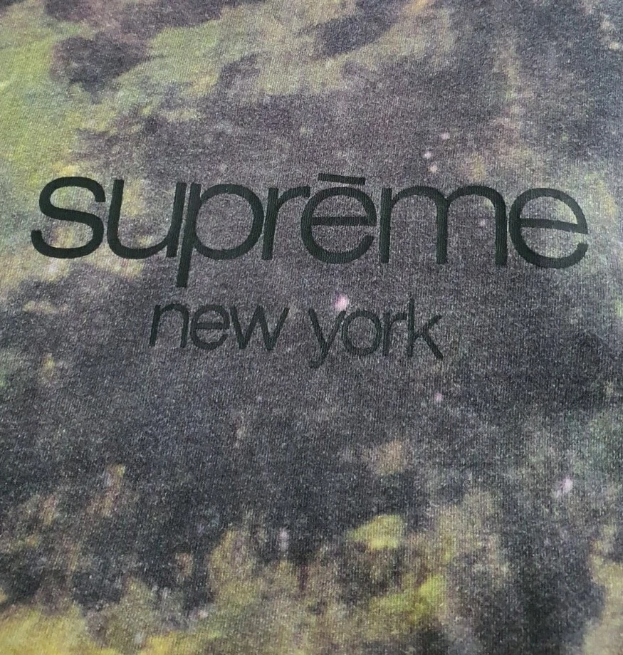 Felpa con cappuccio SS14 Supreme La Bein taglia M media multicolore vintage