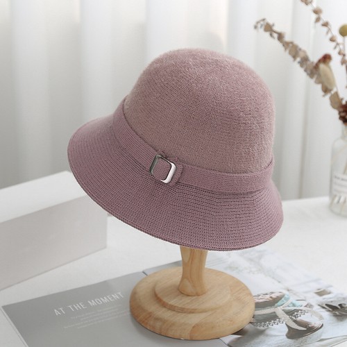 Women Cloche Bucket Hat 1920s Vintage 