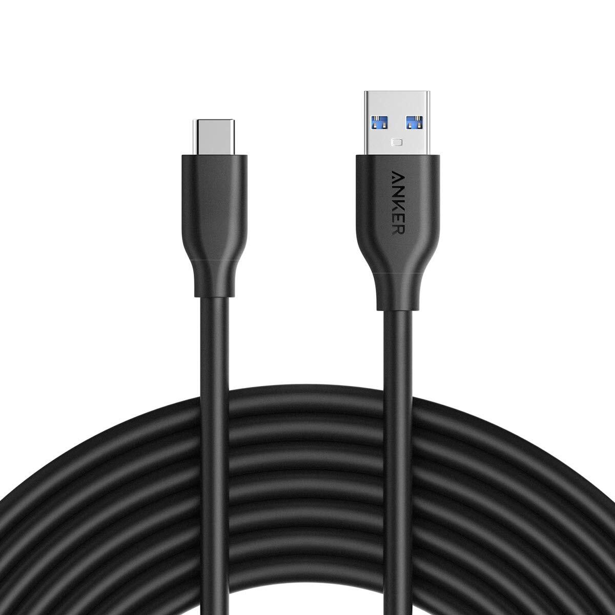 Anker Powerline Cavo USB-C a USB 3.0 A 3 m - con Resistenza Pull-up da 56k Oh...