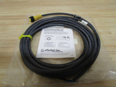 IFM Efector W80250 Cordset US/3-DC-P/N-S0L-PUR-5M/W
