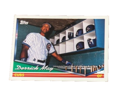 プロ野球 カード 1994 1994 TOPPS Card # 6 Derrick May - Chicago Cubs | eBay