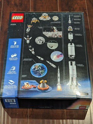 LEGO 21309 Ideas NASA Apollo Saturn V - brand new sealed - retired
