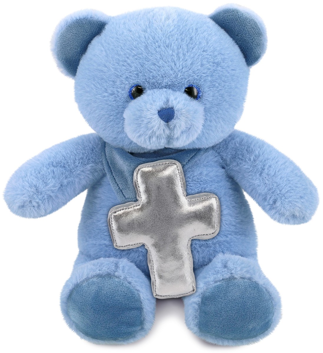 PLUSH CROSS - SUPER-SOFT PLUSH - BABY BLUE BEAR 8