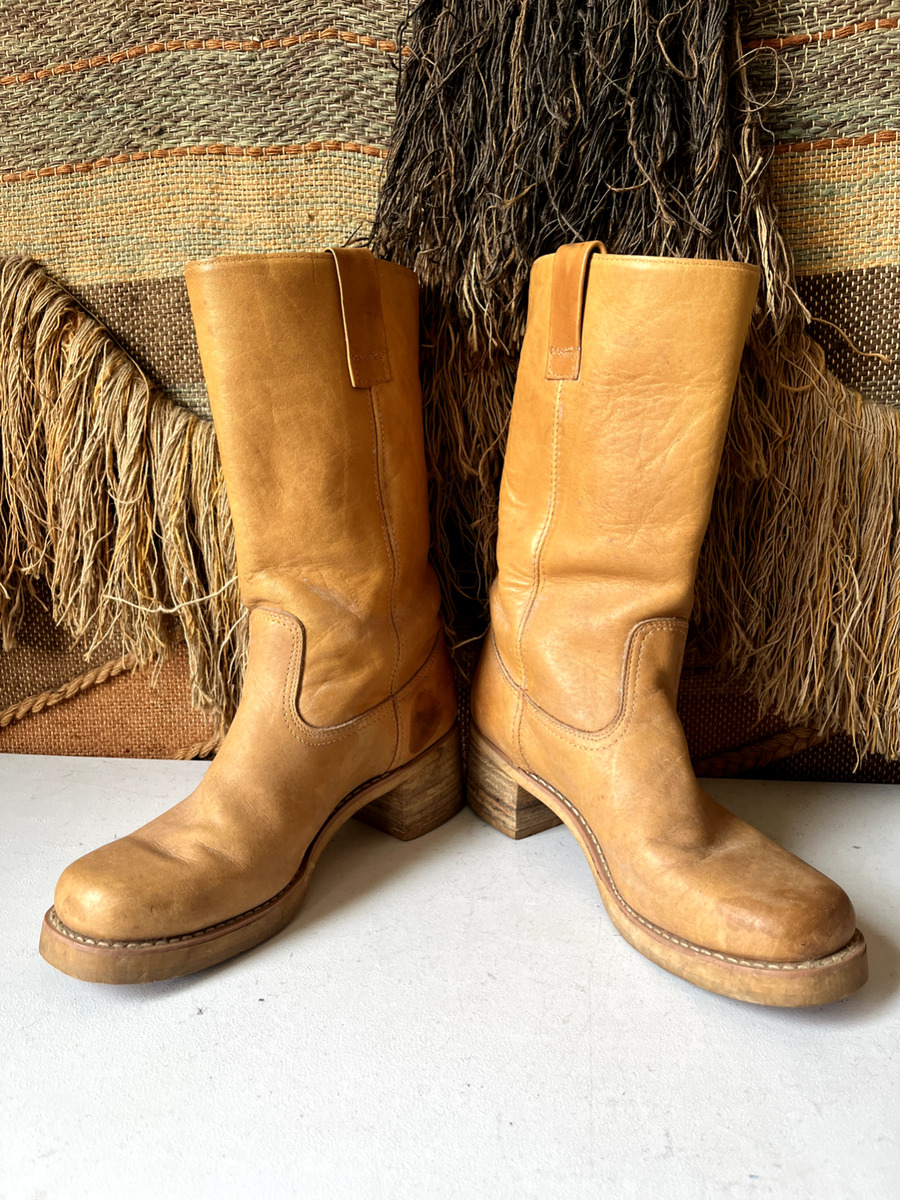 Vintage Motgomery Ward womens caoboy boots, size 5