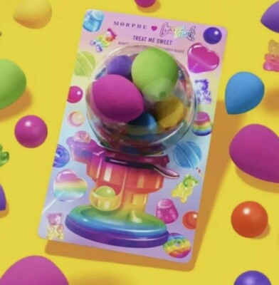 Morphe X Lisa Frank Treat Me Sweet Beauty Sponge 5 PC Set ~New~Sold Out~