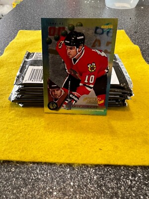 Gold Line Insert TONY AMONTE CHICAGO BLACKHAWKS 1994 SCORE NHL GOLD LINE INSERT HOCKEY ...