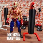 1 HEAVY BAG Red & Black For 1:12 Scale Figures, Custom Design, For Gi Joe
