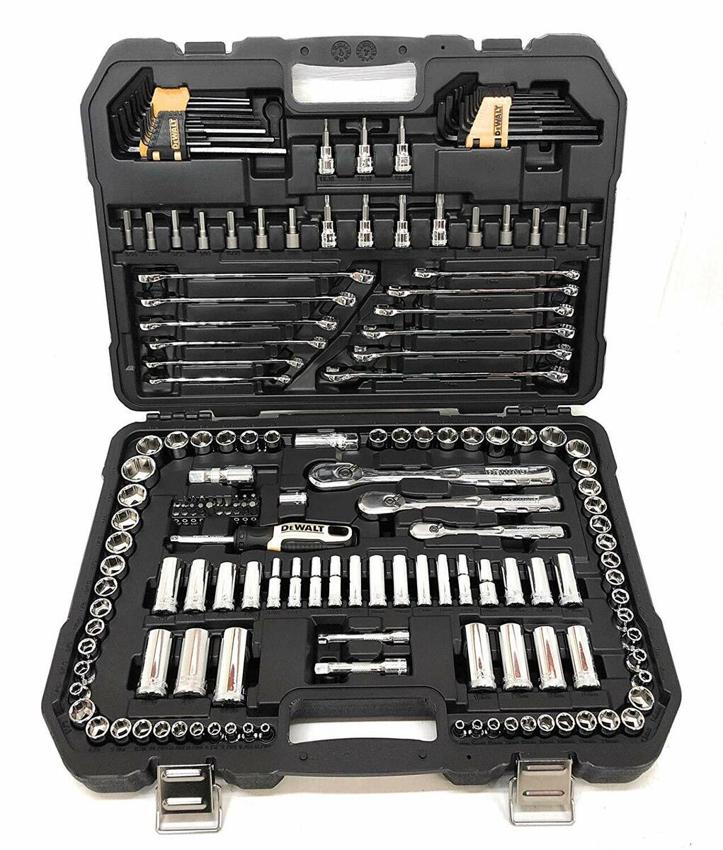 DEWALT 173 Piece Polish Mechanics Tool Set for sale online