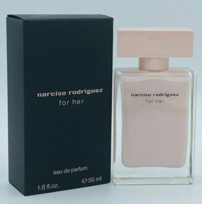 NARCISO RODRIGUEZ For Her Eau De Parfum Spray 1.6 Oz / 50 ml  NEW IN BOX