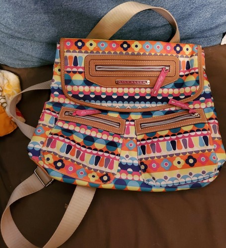 lily bloom giraffe backpack