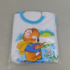 Vintage Curity 2-Pc Children's Sleeper Kirby Koala Size 3 Years 8333