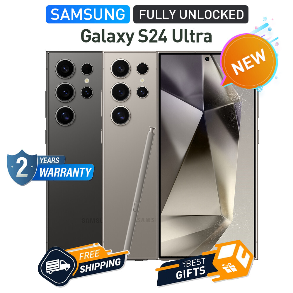 Samsung Galaxy S24 Ultra - 256 GB - Titanium Gray (Unlocked