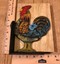 Cast Iron Rooster Cookbook Bookends Set 8" tall Kitchen ...