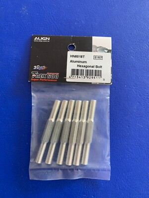 Align Trex 600E Aluminium Sechskantschraube HN6018 RC Hubschrauber Ersatzteile