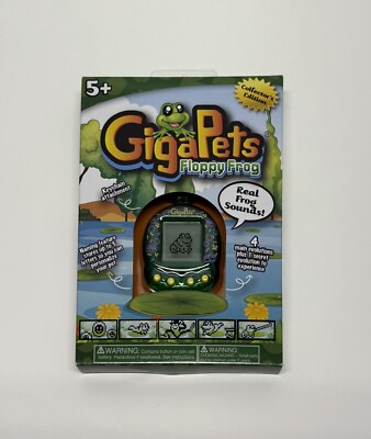 GigaPets Floppy Frog Virtual Animal Pet Toy #1144 Collector's Edition