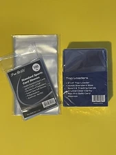 (25) Pro Safe 35/75 Team Bags & (25) Top Loaders & (100) Penny Sleeves