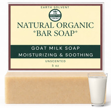 Goat Milk Soap Bar 5oz Natural Cold Process  Moisturizing, Soothing, Handmade