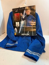 Rubies Star Trek Spock Costume Shirt Size Large 12-14 New DG1056