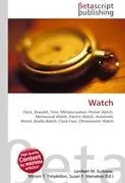 Lambert M. Surhone (U. A.) | Watch | Taschenbuch | Englisch (2026)-image