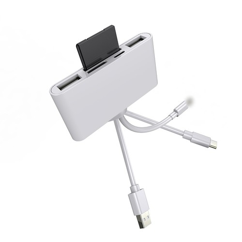 For IPhone/iPad 5 In 1 Memory Card Reader USB 3.0 OTG Adapter SD Card Reader - Afbeelding 2 van 9