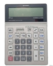 Sharp ELSI Mate EL-2128V – Vintage Taschenrechner mit Stil!