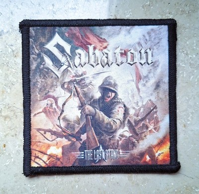 PATCH / AUFNÄHER -- SABATON - THE LAST STAND -- HEAVY METAL / POWER METAL