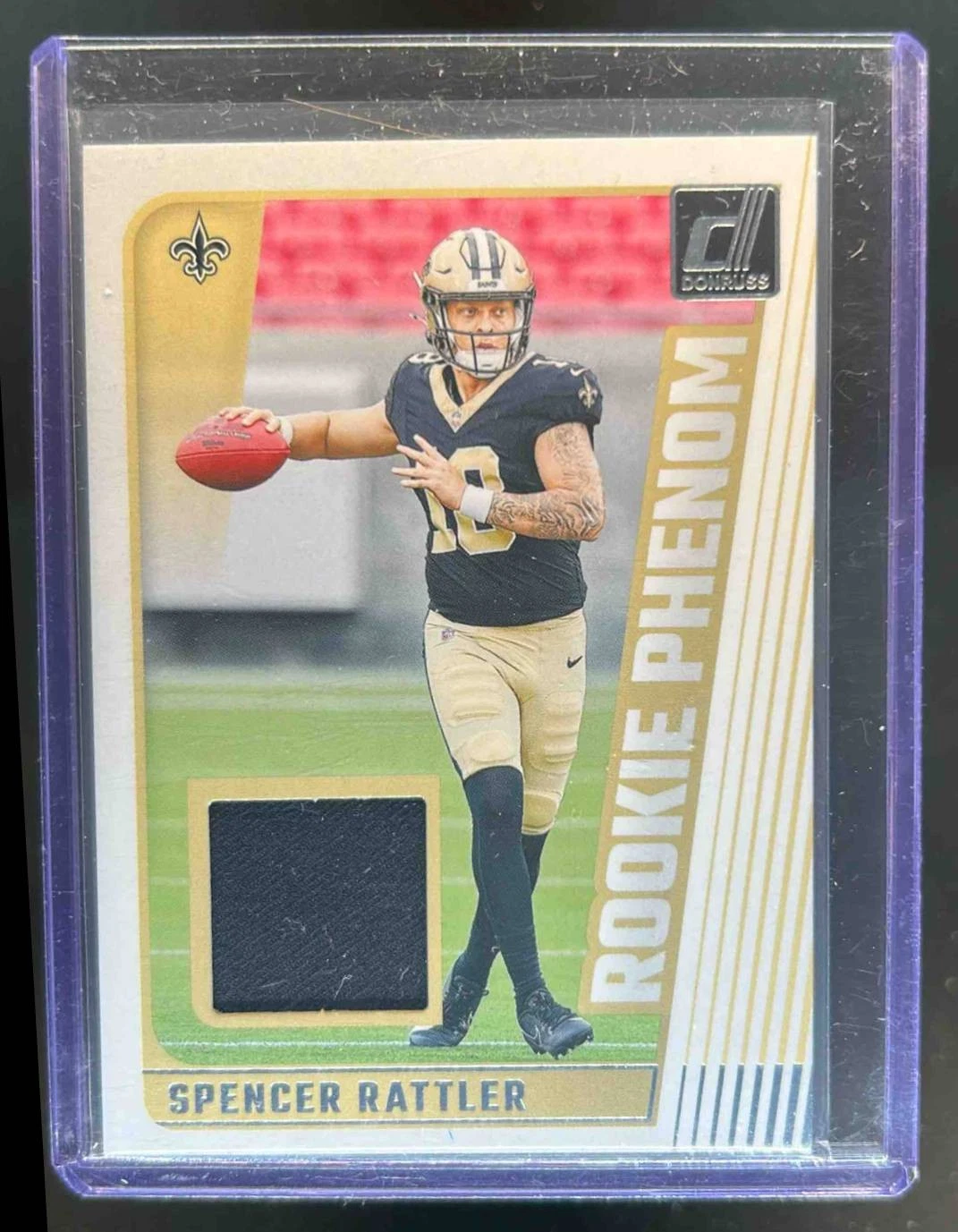 Spencer Rattler Panini Donruss Rookie Phenom Jerseys #RPJSRA Base