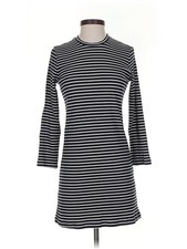 Reformation Women Black Casual Dress XXS