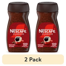 NESCAFE CLASICO Dark Roast Instant Coffee 7 oz. (Pack Of 2)