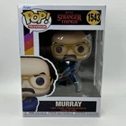 Funko Pop! Stranger Things Murray #1543 w/ Protector Netflix Vinyl Figure