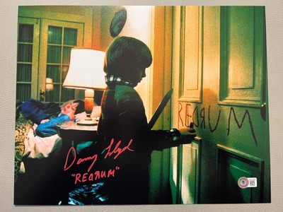 Danny Lloyd Signed 11x14 Photo Shining INSCRIBED REDRUM Beckett BAS COA