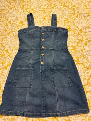 Pre owned great condition Copper key women s  summer denim dress size Medium