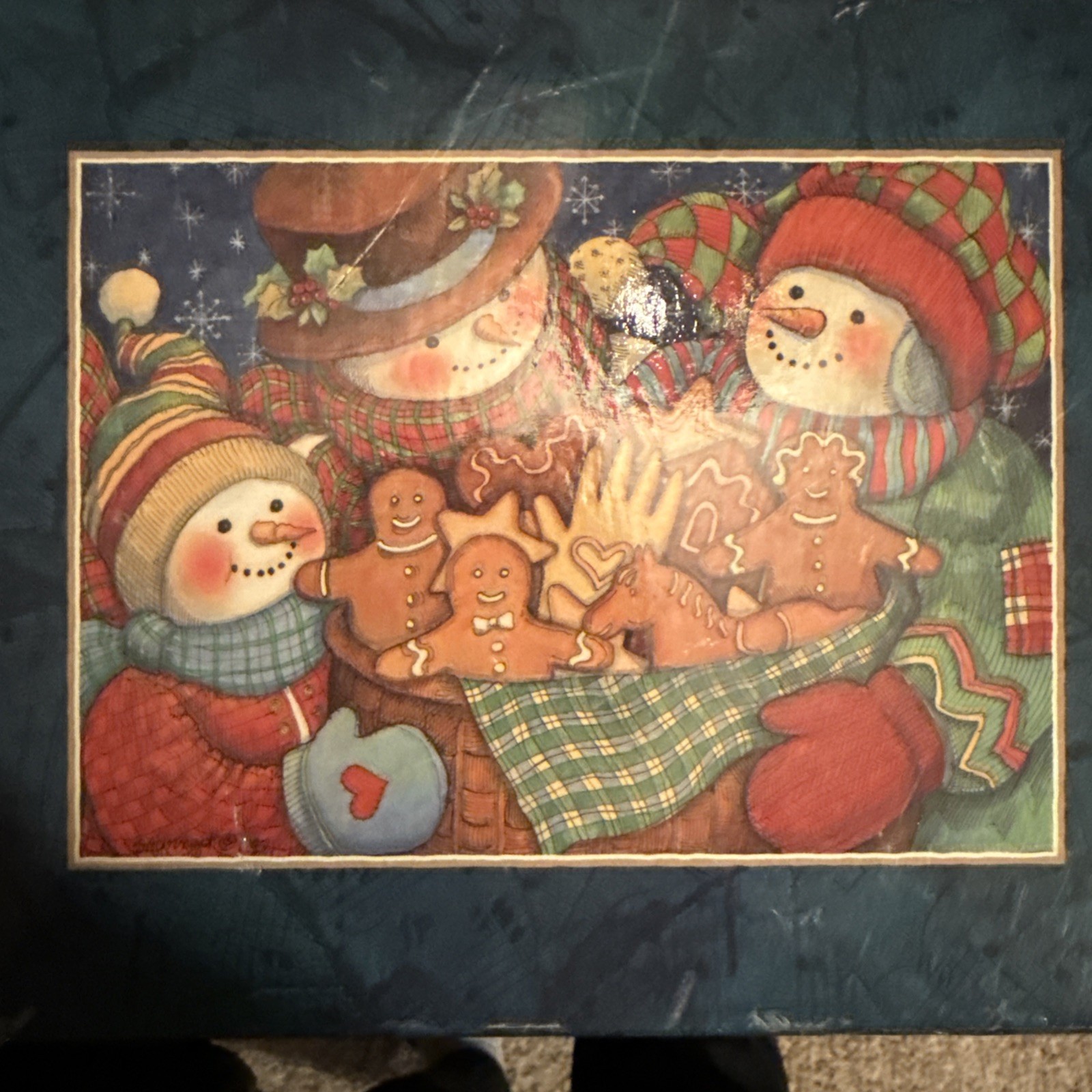 Lang and Wise/Susan Winget RARE 1st Edition Musical Figurine Winter Wonderland